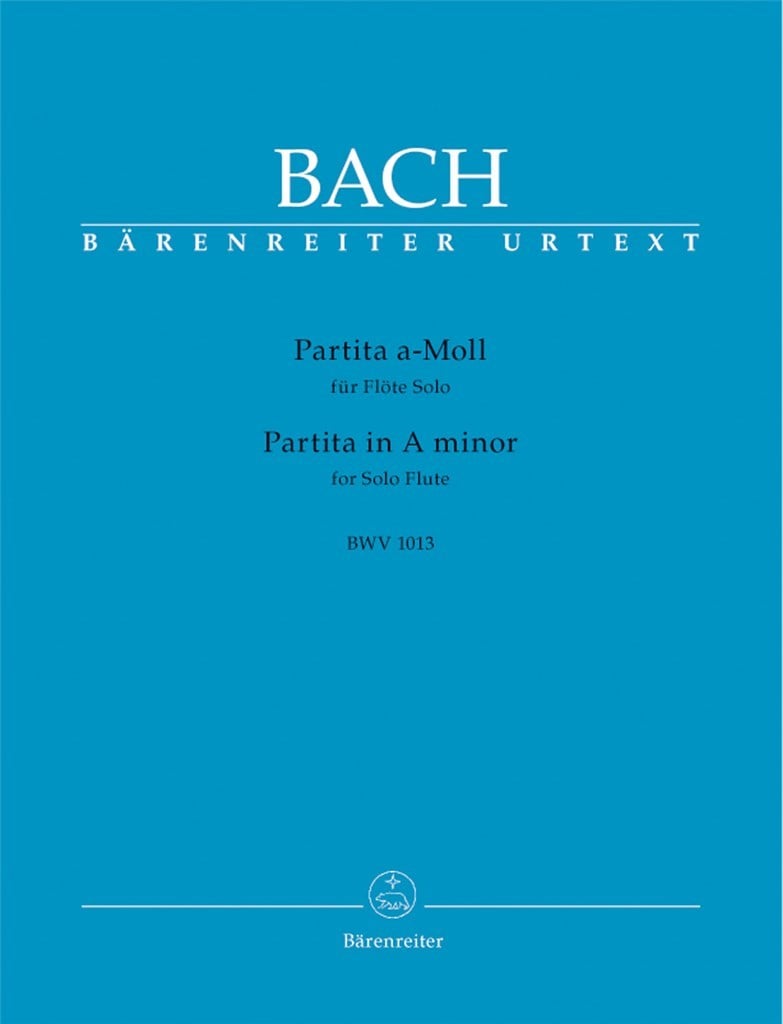 Partita für Flöte Solo A Minor BWV 1013